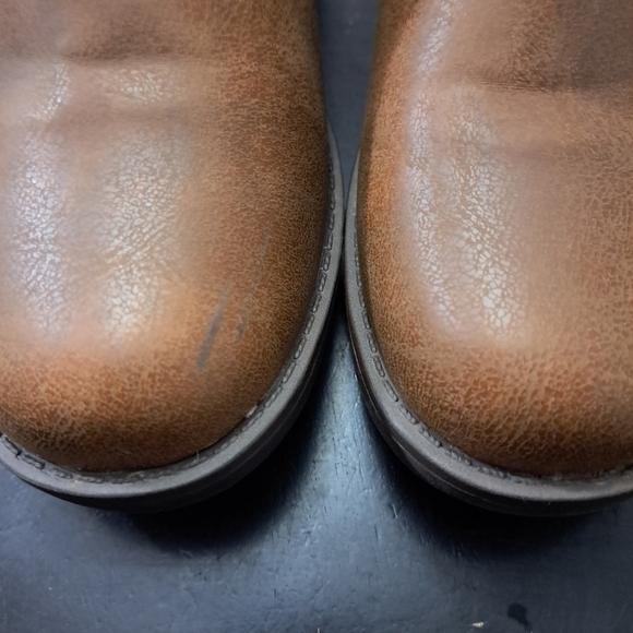 Forever Brown Faux Fur Slouchy Boot Size 8 - Picture 2 of 10